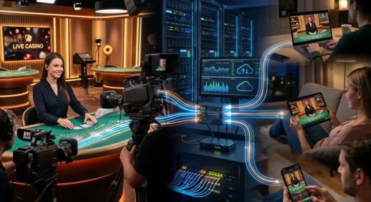 Inside a Live Casino Game: From Studio Camera to Your Screen