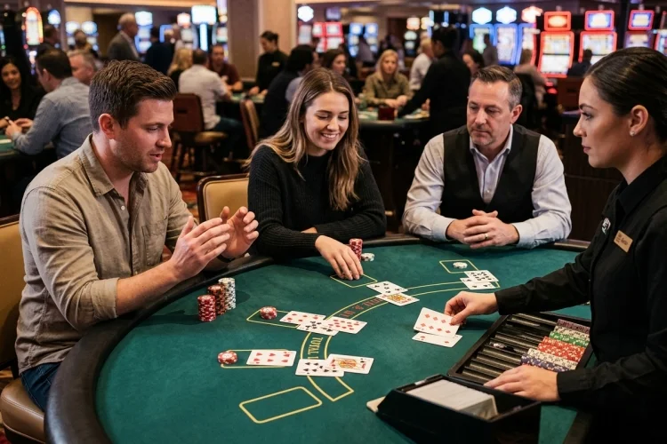 Blackjack Hit, Stand, Split, and Double Down: When Each Move Matters